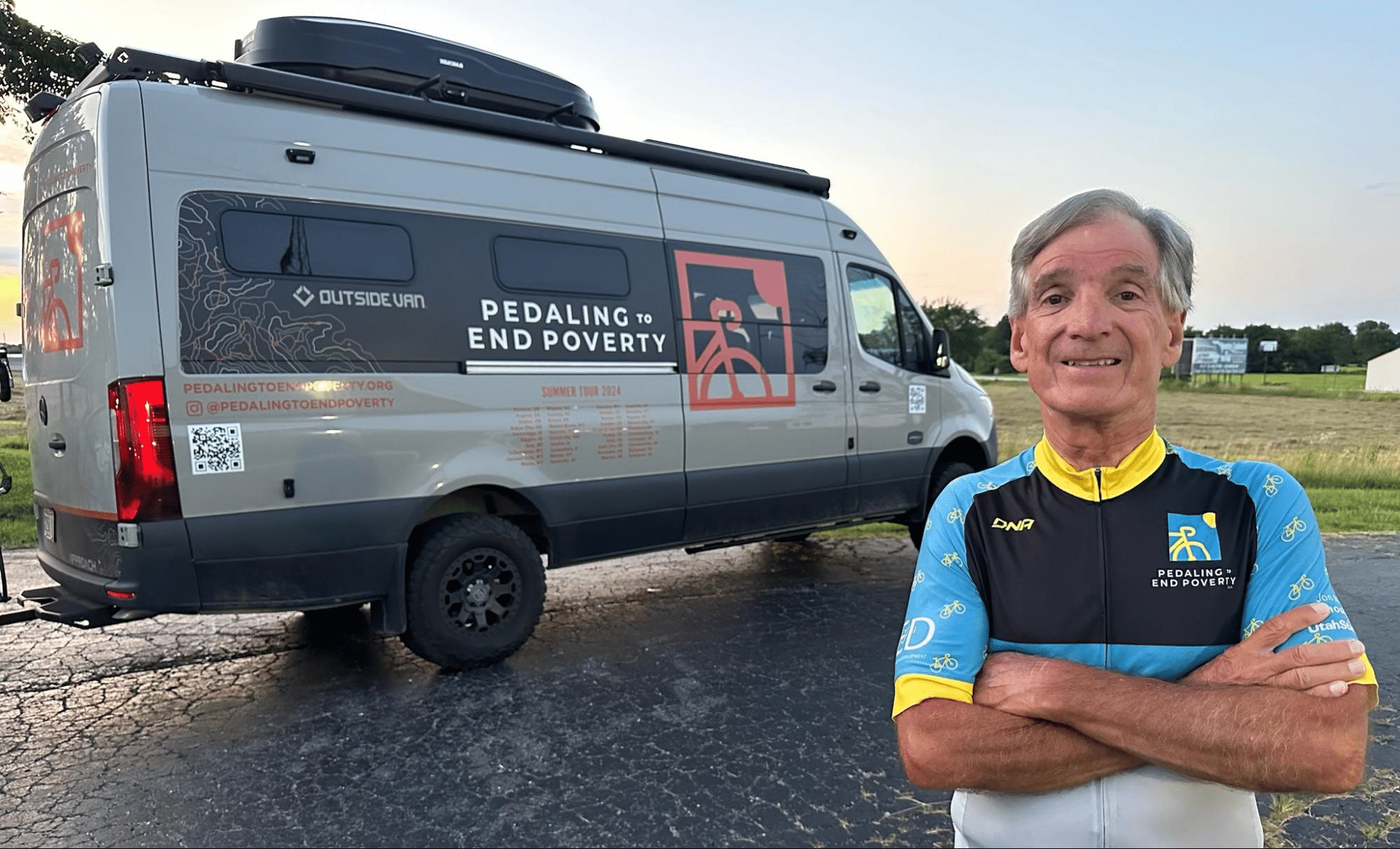 An Epic Bike Ride and Its Impact on Global Poverty