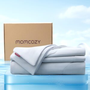 Momcozy® CoolMurm® Lightweight Cooling Duvet: Silky-Soft Comfort for Hot Sleepers, Ideal for Every Season