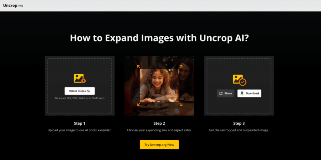 Uncrop.org: Expand Artworks Seamlessly with AI Image Extender