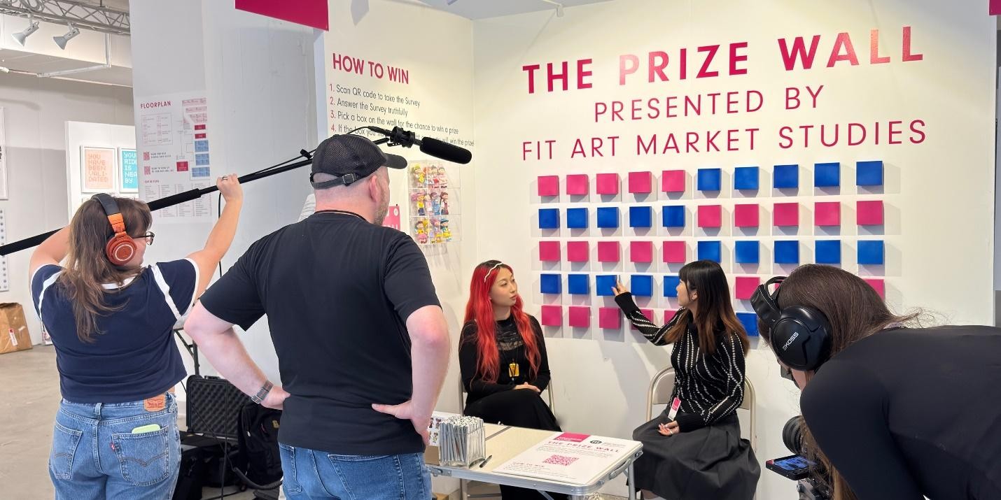 Interactive Prize Wall by FIT Students Becomes a Highlight of AAF New York Opening Night