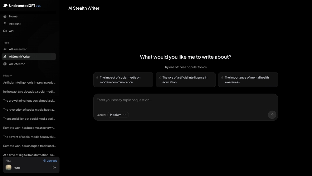 UndetectedGPT Review An Advanced AI Humanizer for Undetectable Writing