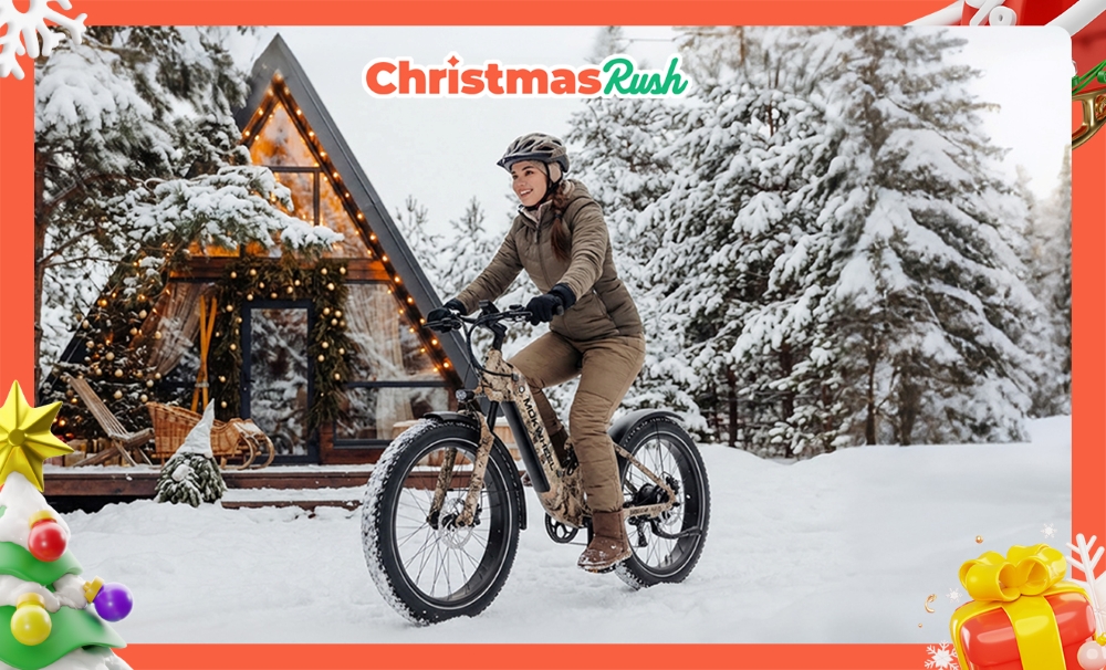 Mokwheel's Christmas Promotion: A Great Holiday Gift with Electric Bikes for Commuting and Adventure