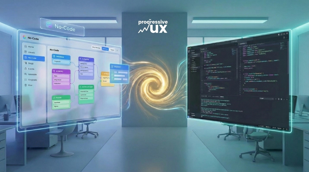 Why 2026 Will Be the Year of No-Code/Pro-Code Fusion - And How Progressive UX Is Leading the Hybrid Development Shift