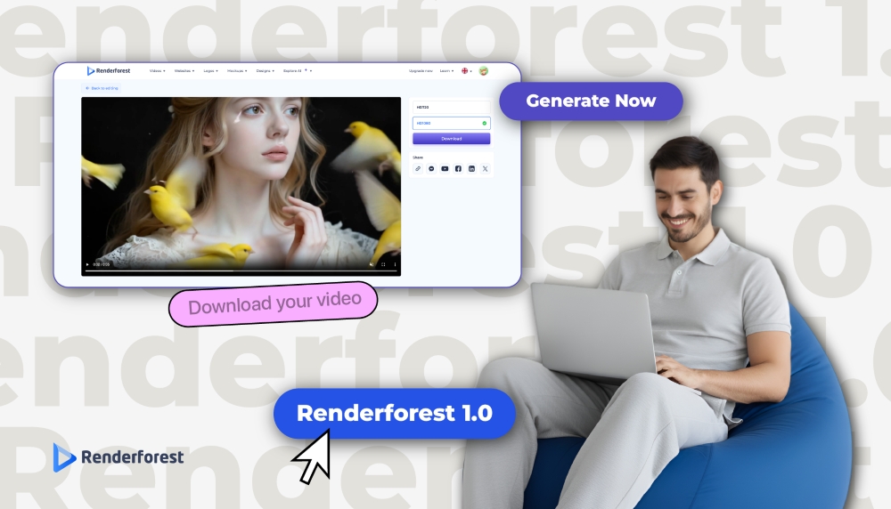 Exploring the New Era of AI Creation at Renderforest: Capabilities Across All Models and Features of Renderforest 1.0