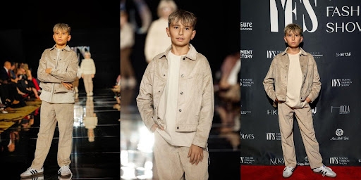 Young, Bold, and Ready to Shine: Jonathan Tkachenko’s Fashion Show Debut