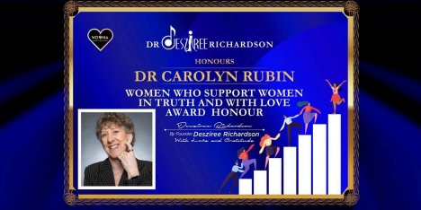 Dr. Carolyn M Rubin Named WOHA Face of Grace London: A Life of Compassion, Leadership, and Service