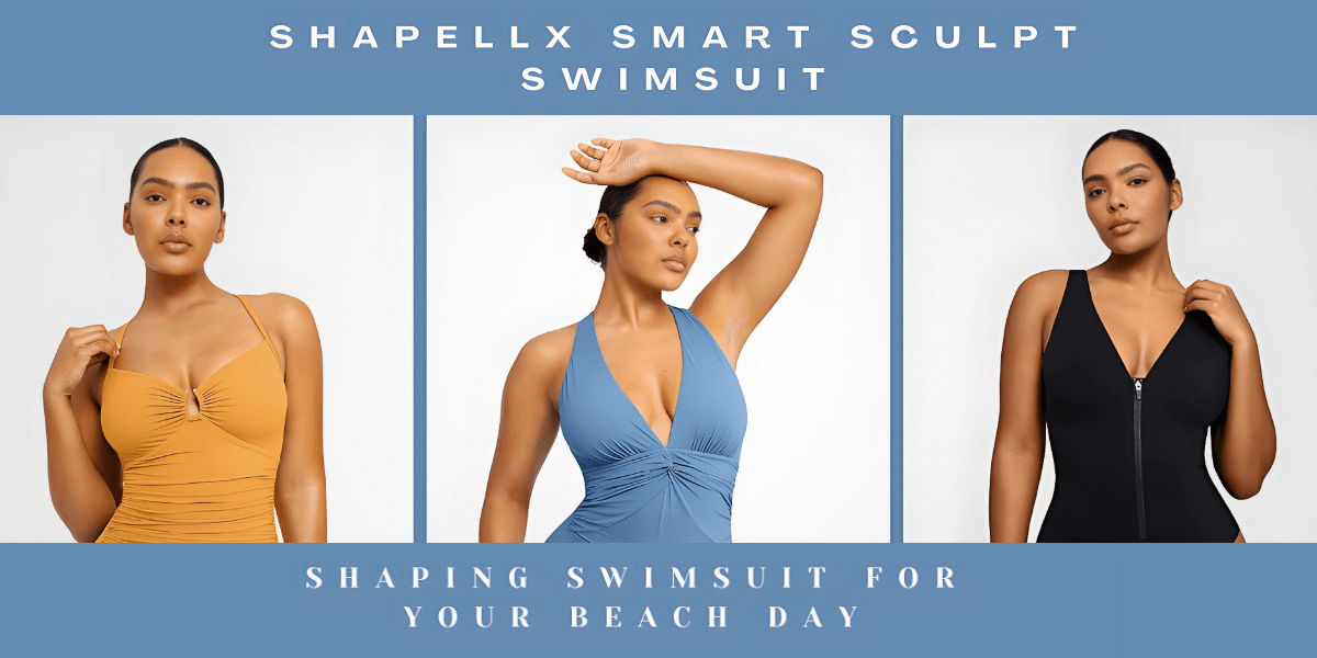 Shapellx Smart Sculpt Swimsuit Designed for Your Beach Day