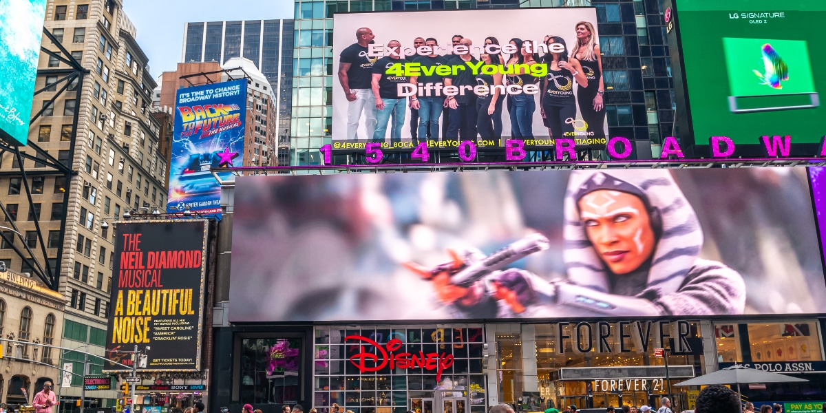 Forever 21 Billboard, Times Square