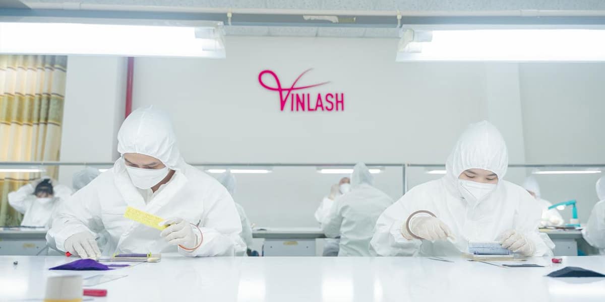How Lash Extensions are Manufactured at Vin Lash Factory Vietnam