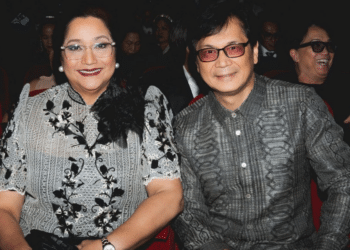 Secretary Benjamin Abalos Jr. with his wife Vice Mayor Menchie Abalos