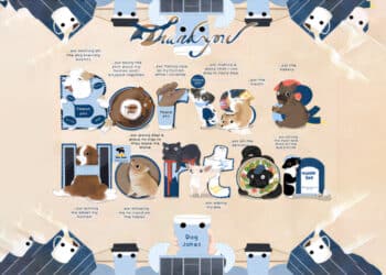 Artist Wei Kang Urges Support for Boris & Horton with Touching Dog-Centric Artwork