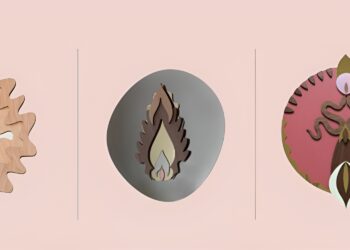 Pictured L to R: Natural Portal; The Minimalist Mirror II; Reclaiming Eve