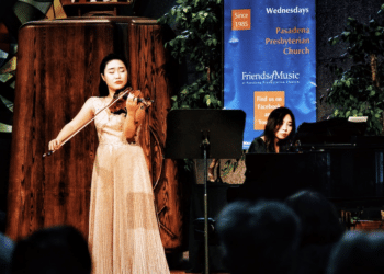 An Evening of Virtuosity Peiwen Su's Unforgettable Violin Performance at Pasadena Presbyterian Church