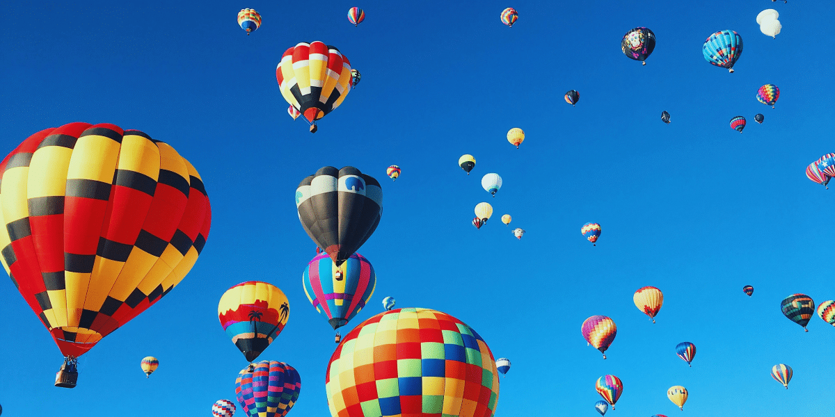 A WonderDays Vista Hot Air Balloon Adventure for Four