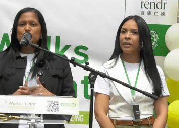 Dr. Luisa Perez Leads 'Walks of Light' Mental Health Event