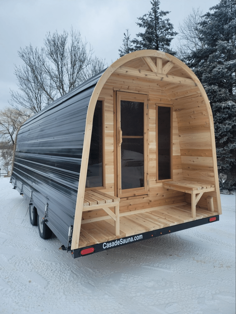 Casa de Sauna Offers Mobile Spa Escape in North America