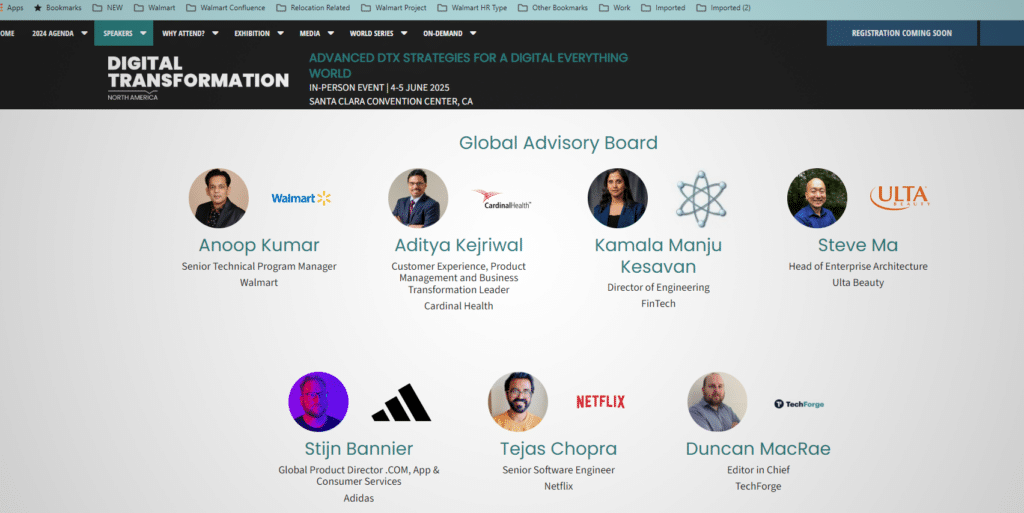 Anoop Kumar Joins TechEx Global Advisory Board