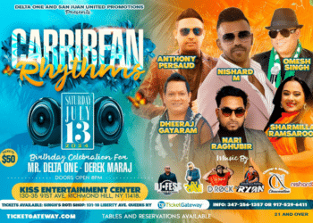 Caribbean Rhythms to Take Over Kiss Entertainment Center in Richmond Hill