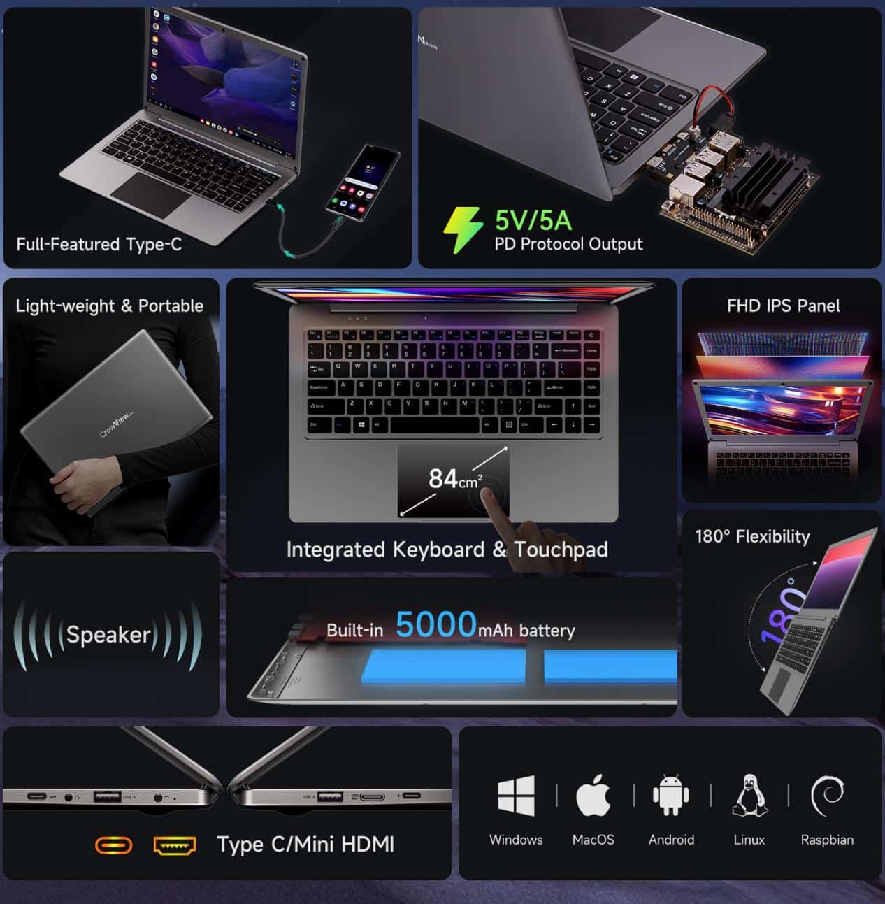 Elecrow Launches Portable Monitor for Laptops on Kickstarter_2