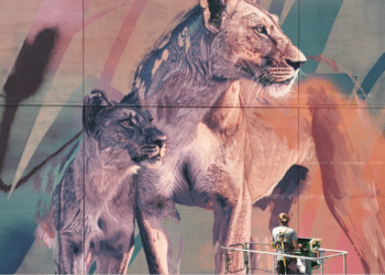 Mural Masterpiece by Sonny Sundancer and WXLLSPACE Revealed