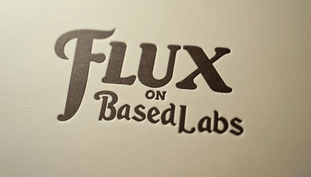 BasedLabs: Way to Use Flux 1