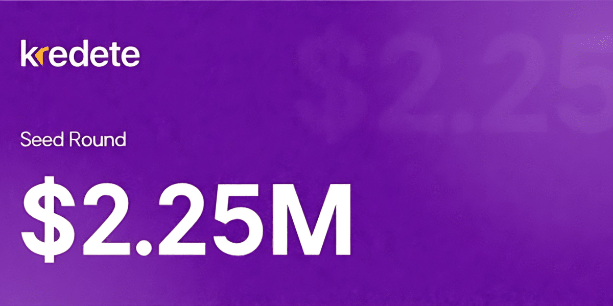 Kredete Raises $2.25 Million in Seed Funding