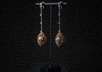 Vikar Ahmed: Unique Football Earrings for Jilly Anais