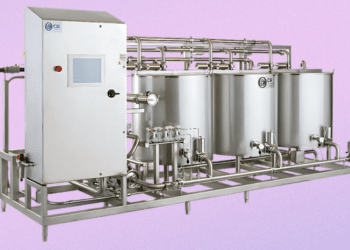 5 Steps in a Common Food, Dairy, and Beverage Clean-in-Place