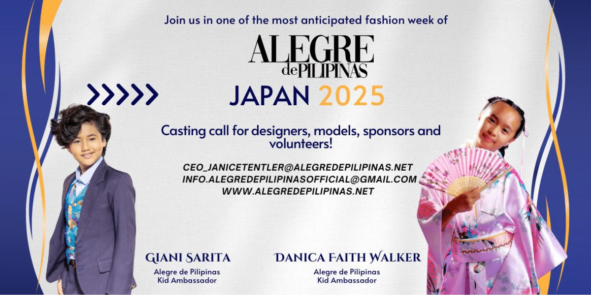 Alegre de Pilipinas A Celebration of Filipino Talent at Japan Fashion Week 2025