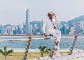 Is Cream and White the New Black for Men's Fashion