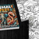 AI Animal Bloopers Coloring Book Explore AI’s Funny Mishaps