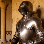 medieval armor and sword