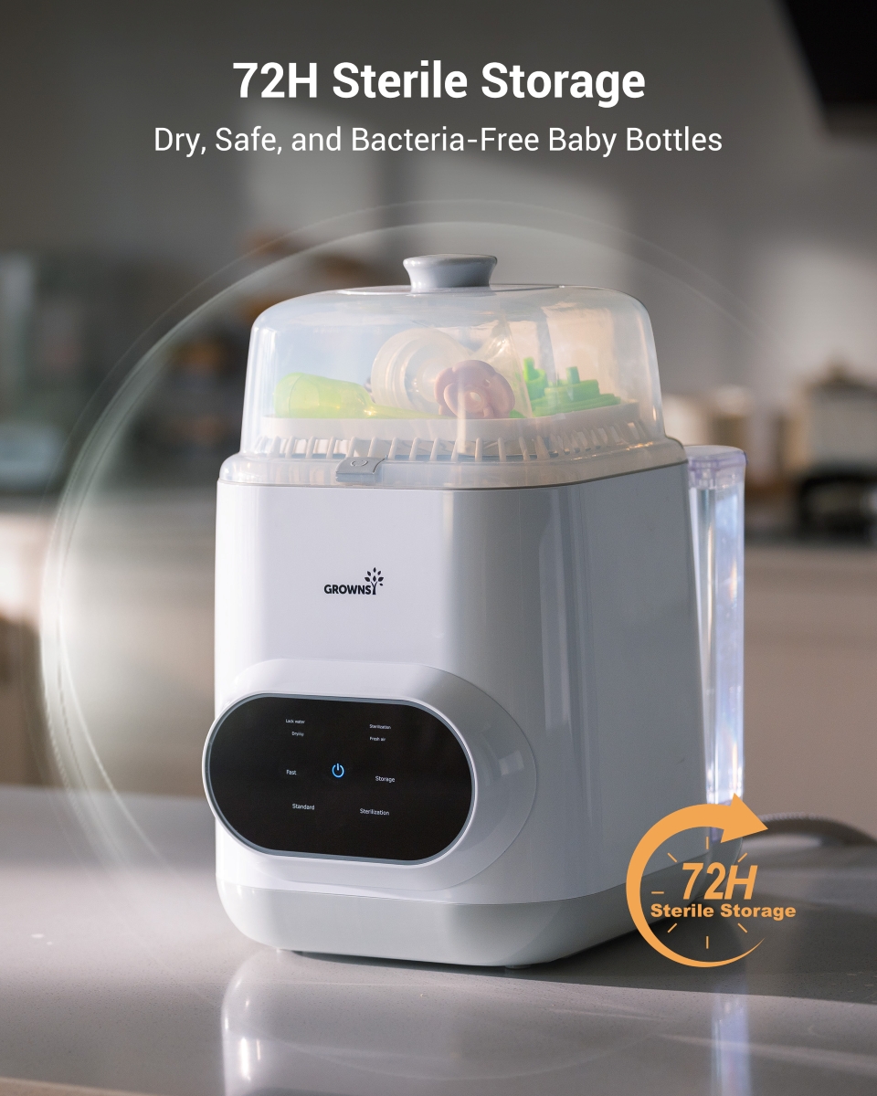Grownsy EaseClean Bottle Washer Pro: A Convenient Cleaning Solution for Parents