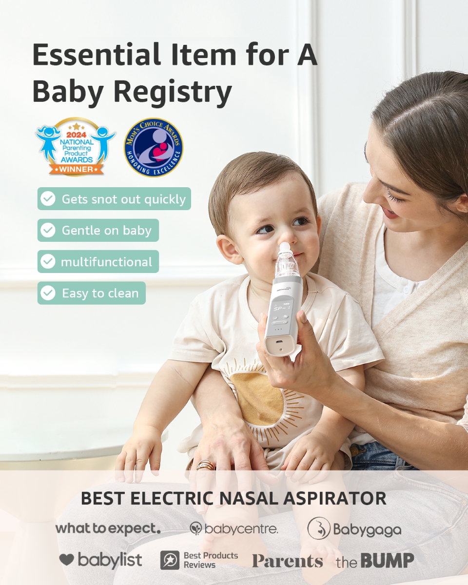 GROWNSY Nasal Aspirator: A Considered Approach to Baby Care
