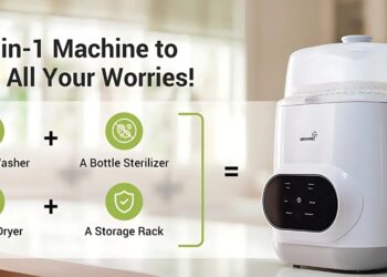 Grownsy EaseClean Bottle Washer Pro: A Convenient Cleaning Solution for Parents