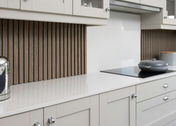 How to Add a Contemporary Touch to a Kitchen with White Oak Cabinets