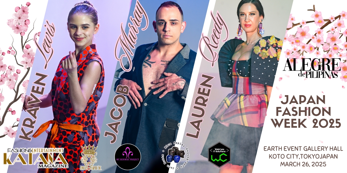 International Fashion Show in Tokyo: My Runway Project X Alegre de Pilipinas X Jewels Empire Entertainment Collaborations and Global Talent