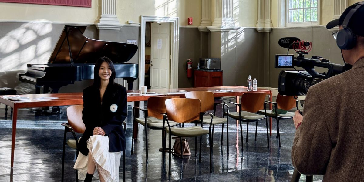 Inside the Jury Room: Pianist Jie Zhu Reflects on the Piano Competition at Harvard