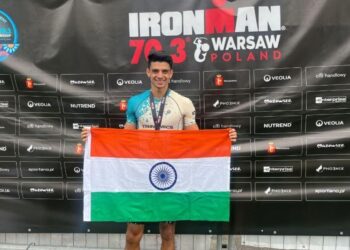 Against Time and Trauma: Bharat Ruhil's Achievement at Ironman 70.3 Warsaw
