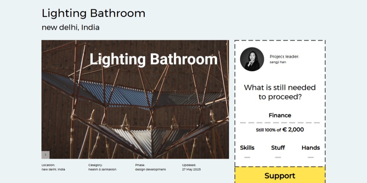 Lighting the Way: How Architect Sangji Han Is Using Design to Restore Dignity Through Sanitation and Light