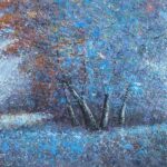 Exploring Texture and Emotion in Contemporary Landscape Art - The Distinctive Techniques of Inam M. Inamullah
