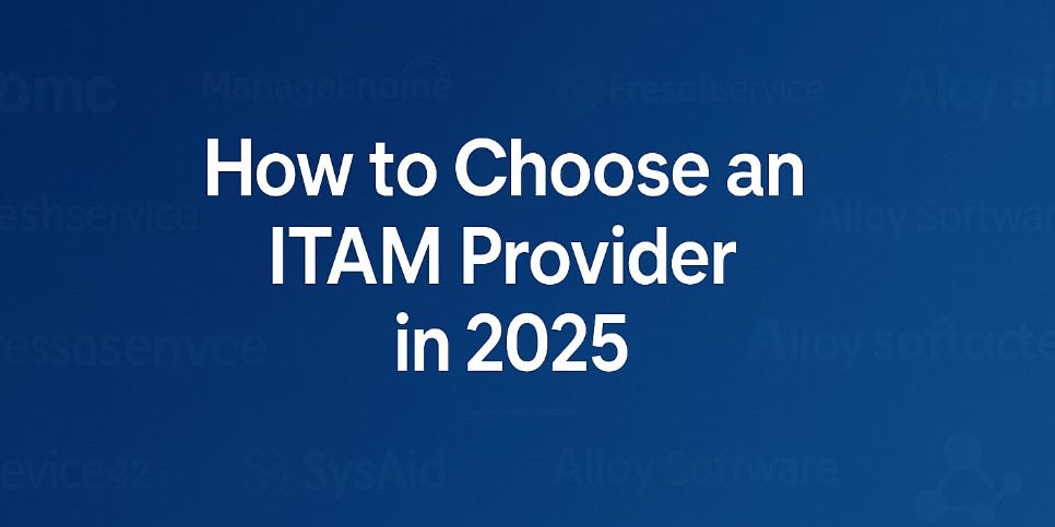 How to Choose an ITAM Provider in 2025