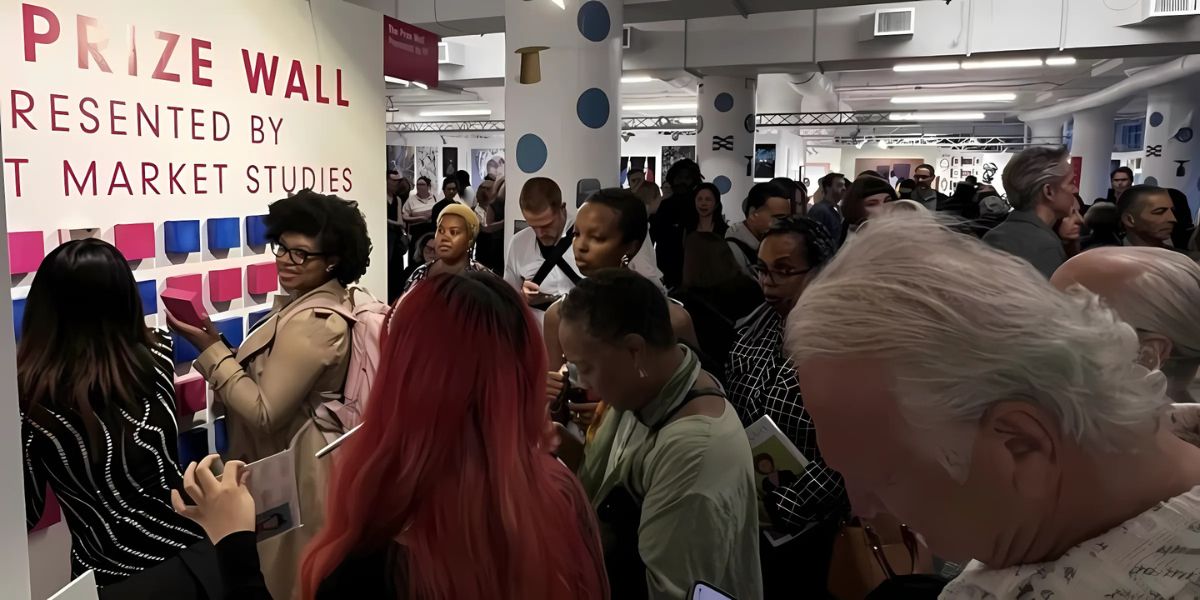 Interactive Prize Wall by FIT Students Becomes a Highlight of AAF New York Opening Night