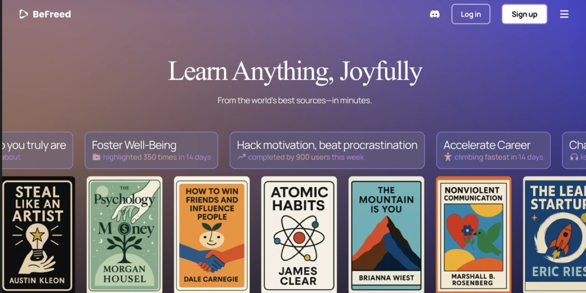 Exploring BeFreed: A Personalized Approach to Micro Learning in 2025