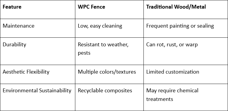 Transforming Outdoor Spaces Commercial Uses of WPC Fences in Resorts, Parks, and Public Areas