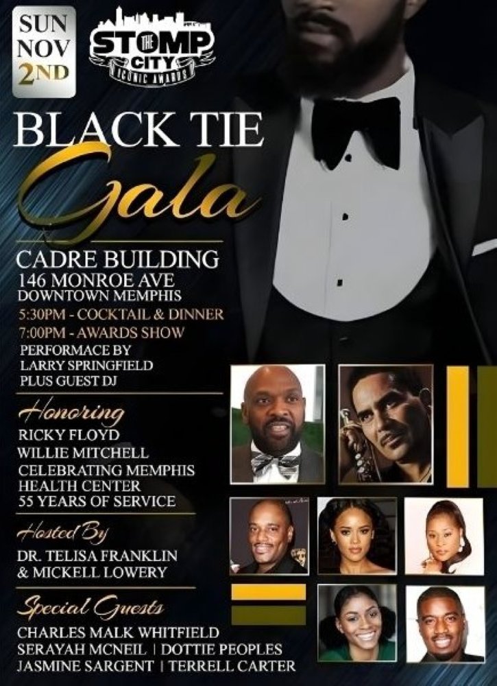 A Night to Remember: The Stomp the City Iconic Awards Black Tie Gala Celebrates Legacy, Leadership, and Memphis Pride 