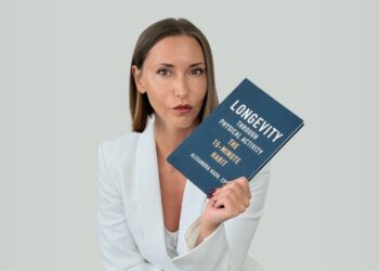 Alexandra Kash's Longevity Through Physical Activity The 15-Minute Habit Book for Health and Wellness