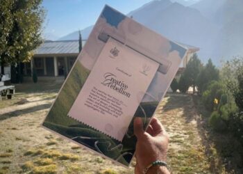 Emerging Pakistani Creative Director Shahnawaz Arif Launches Digital Creativity Workshop in Chitral