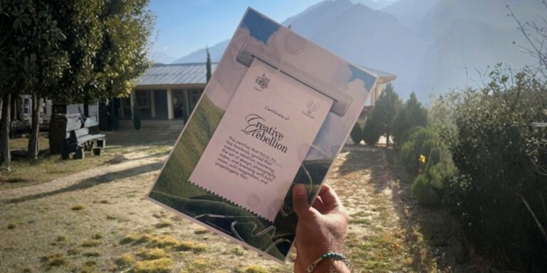 Emerging Pakistani Creative Director Shahnawaz Arif Launches Digital Creativity Workshop in Chitral