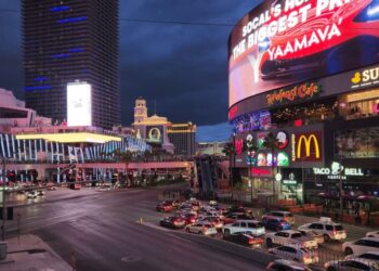 Amplify Your Brand Globally with 63LV Las Vegas CityCenter Billboard Advertising